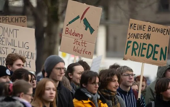 Protestas contra el servicio militar en Alemania