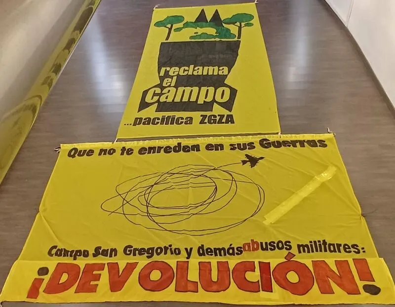 Mambrú contra la guerra: «Zaragoza no se vende» Comunicado de apoyo del Colectivo Antimilitarista de Zaragoza Mambrú a "Zaragoza No Se Vende"